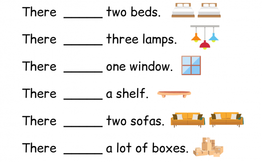 There is / There are 主谓一致专项练习|小学英语 There be 句型可打印 PDF