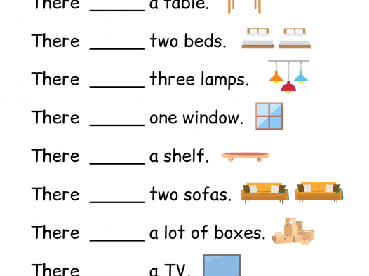 There is / There are 主谓一致专项练习｜小学英语 There be 句型可打印 PDF